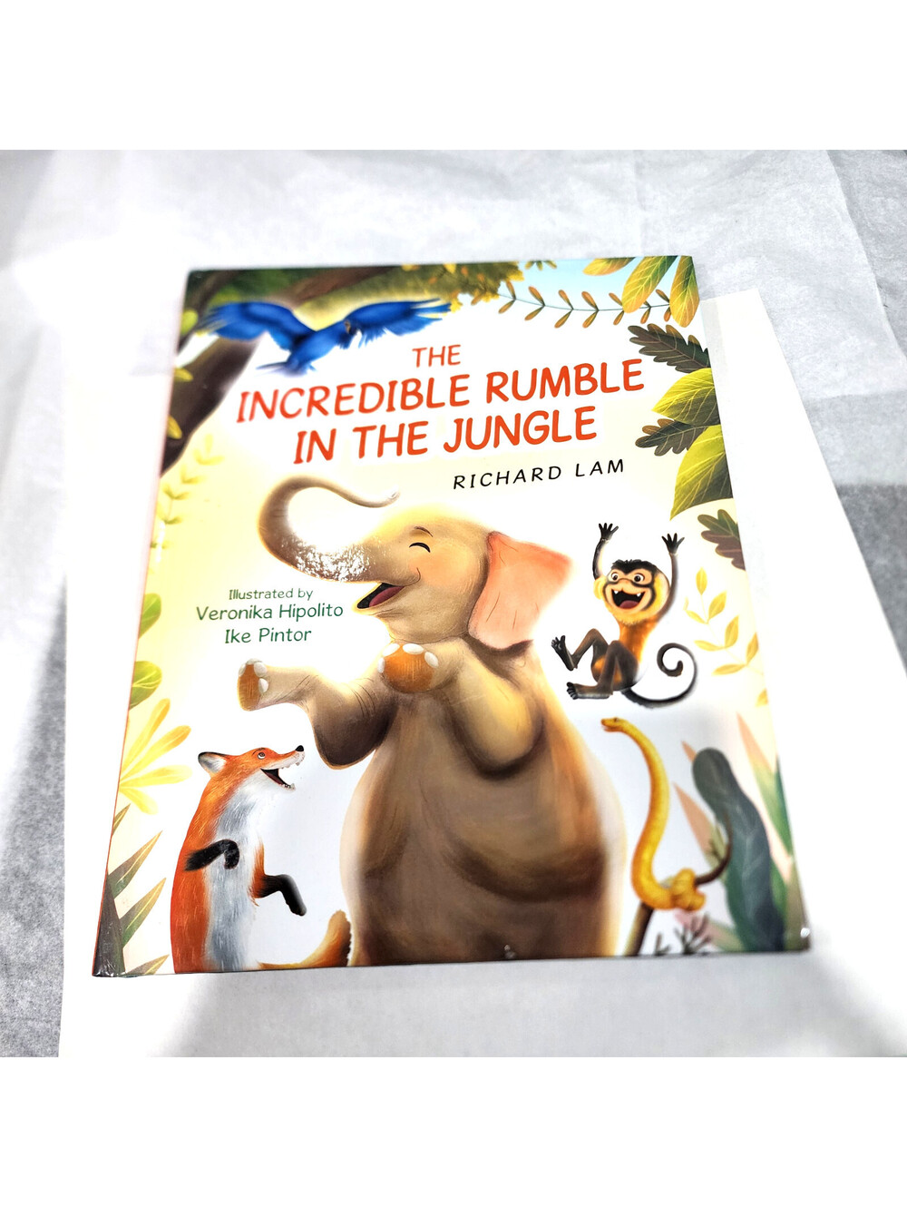 The Incredible Rumble in the Jungle by Richard Lam Hardcover Book